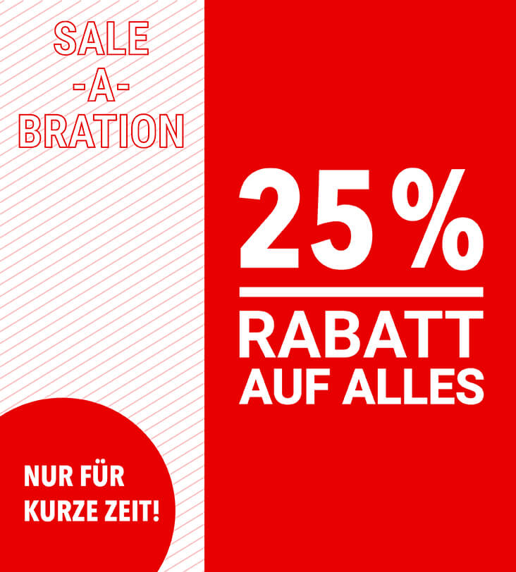 25% AUF ALLES! - Sale-a-bration feiern Sie Rabatte! bei ETG