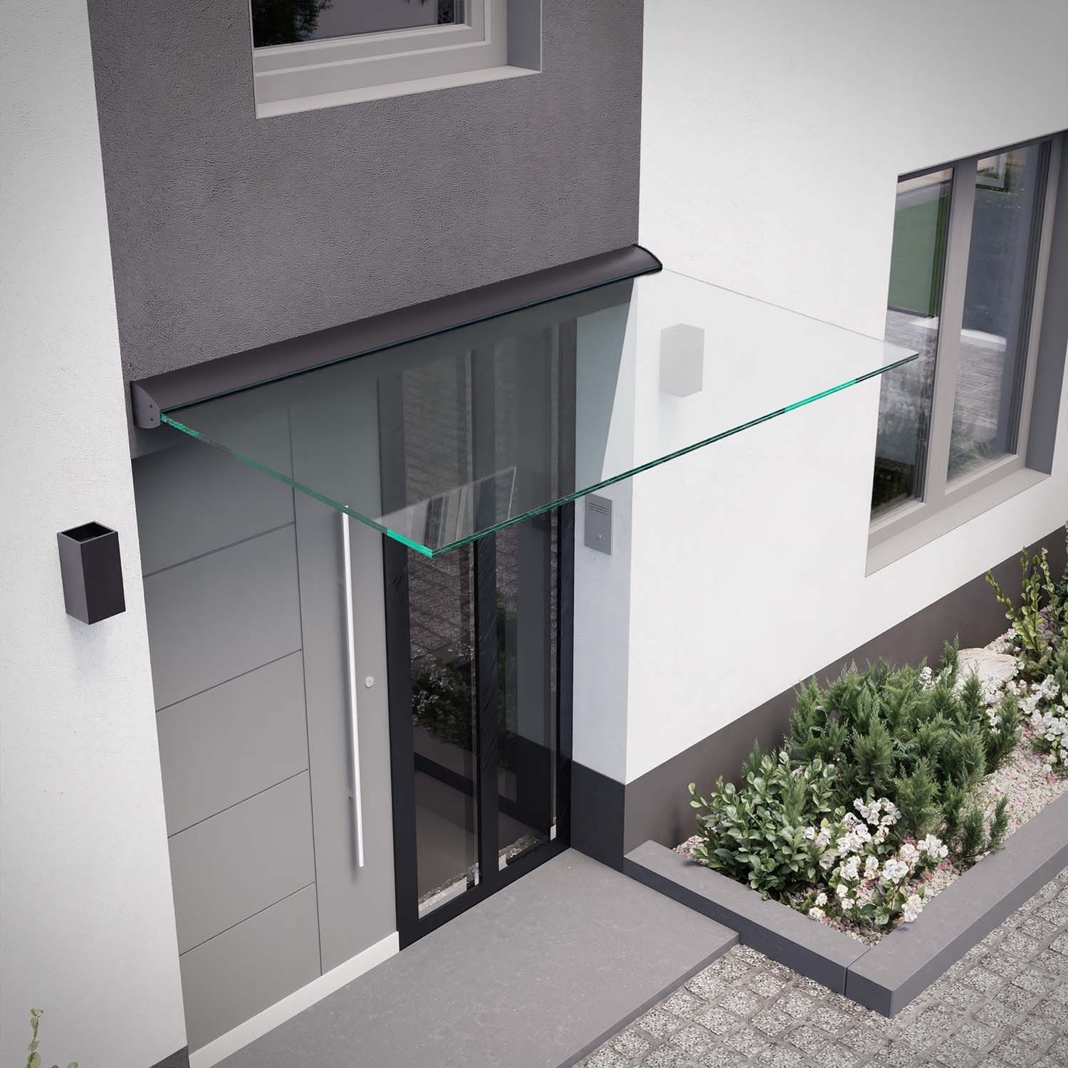 Glasvordach DIY 200x100
