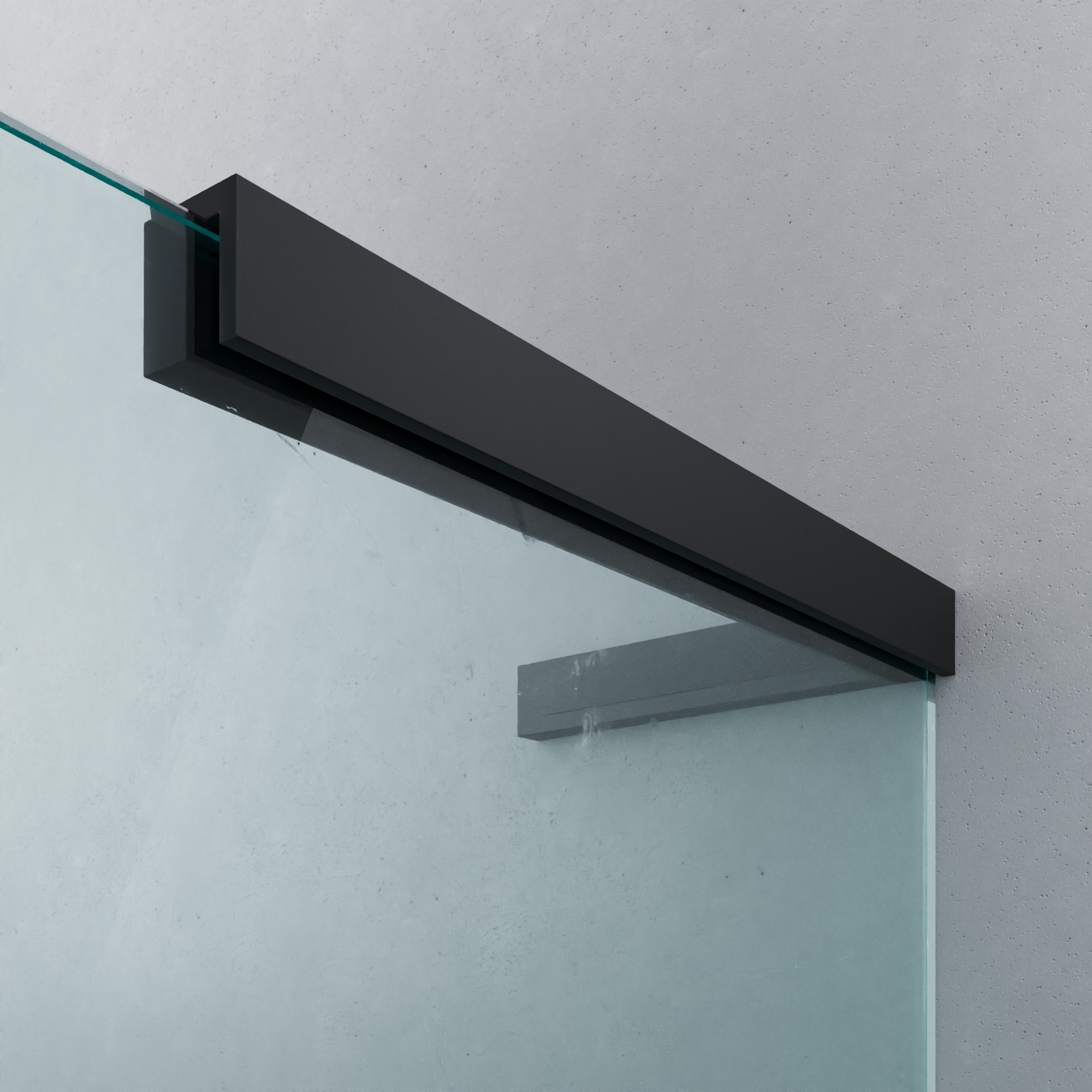 Stabilisierungswinkel | 90° Links | Schwarz Matt