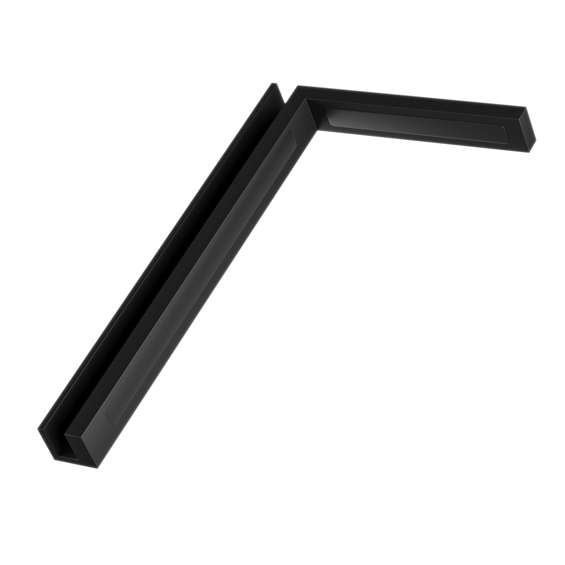Stabilisierungswinkel | 90° Links | Schwarz Matt