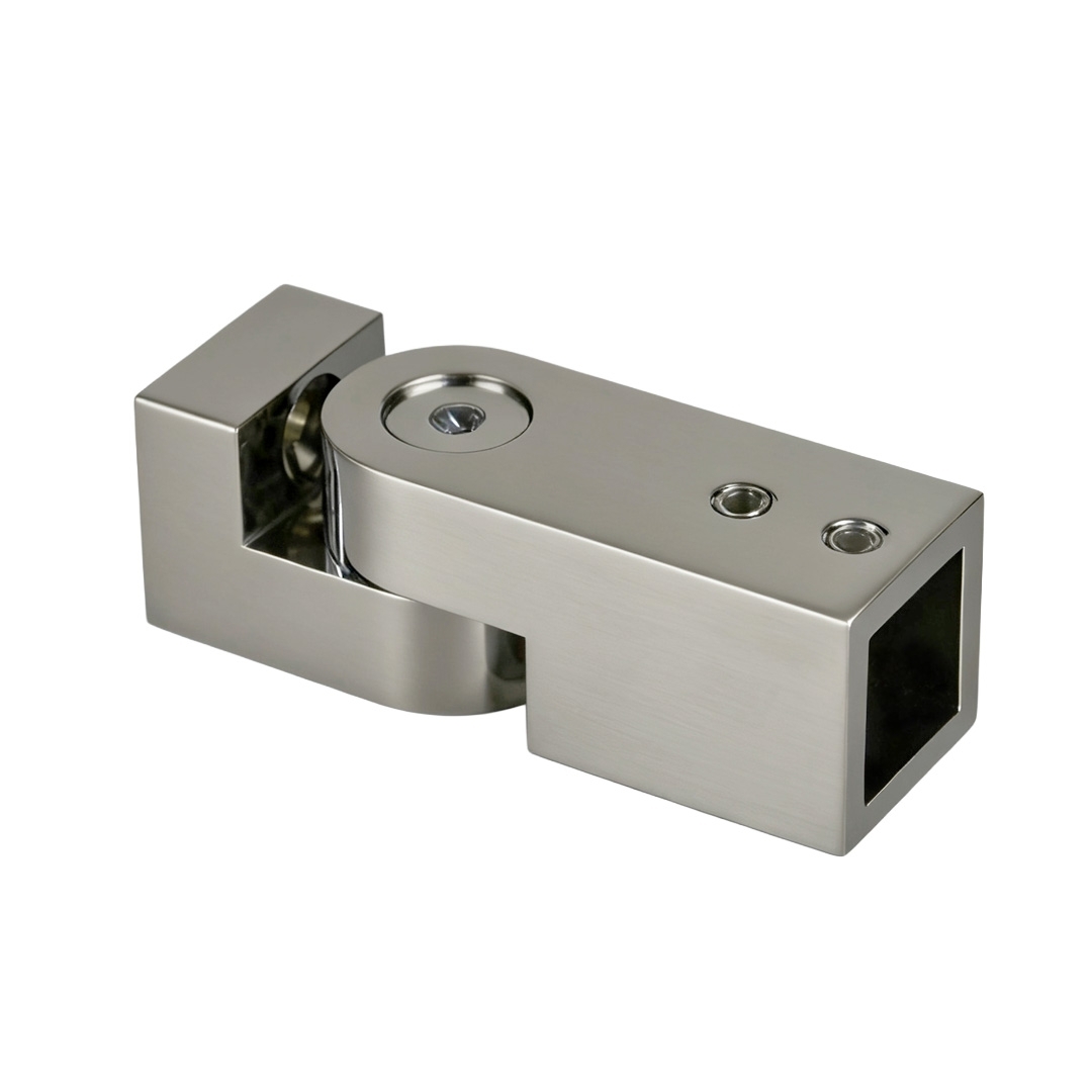 Stabilisierungs-Set | Edelstahloptik Matt gebürstet | Eckig