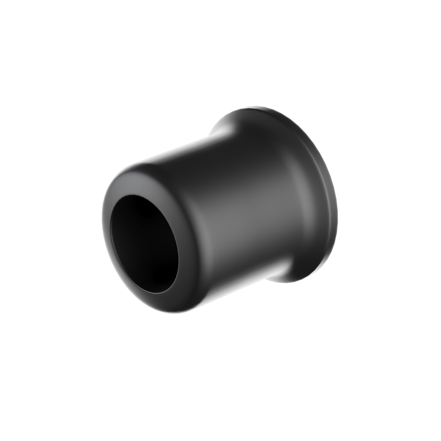 Wandmuffe variabel | ⌀ 20 mm | Schwarz Matt