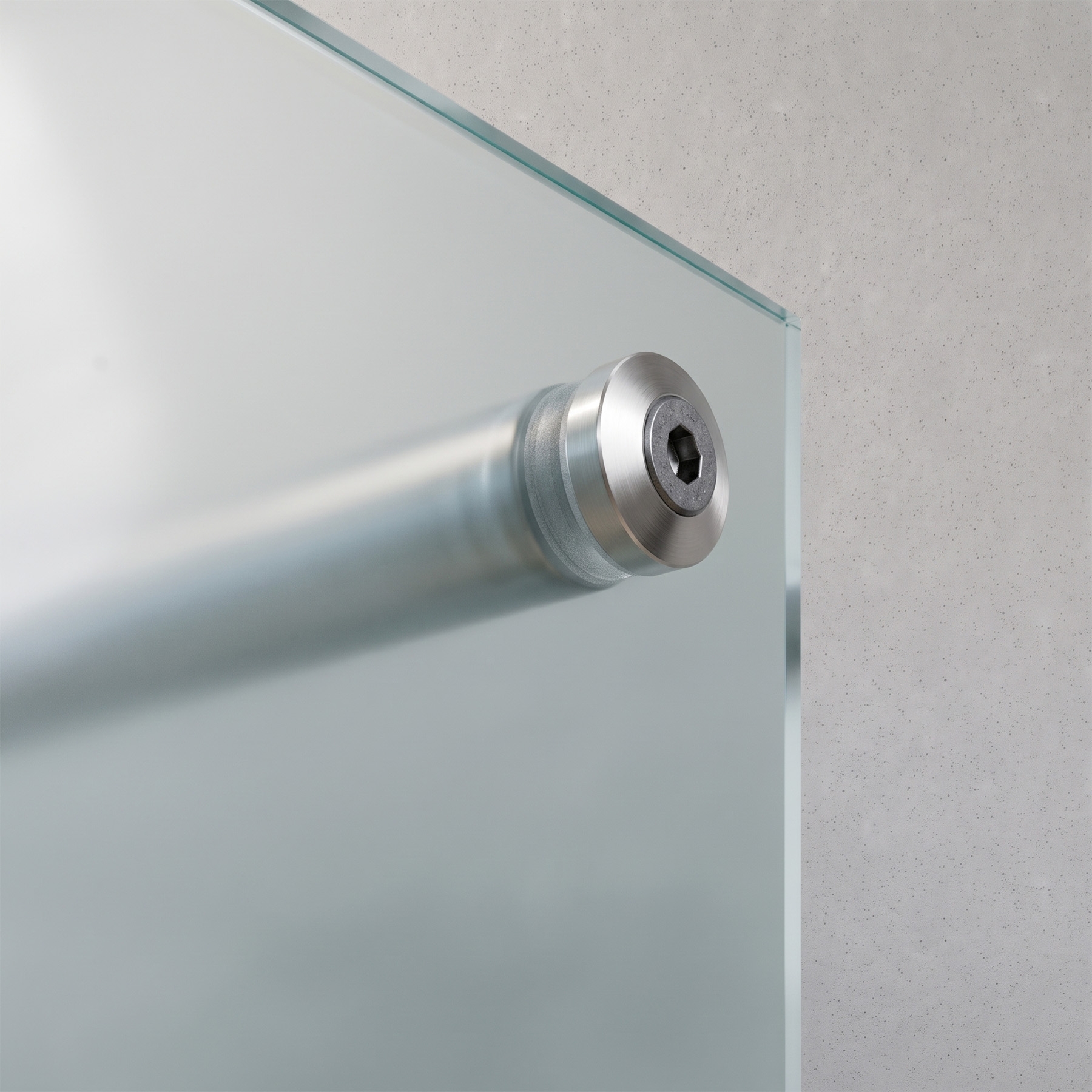 Stabistange mit Glashalter | matt