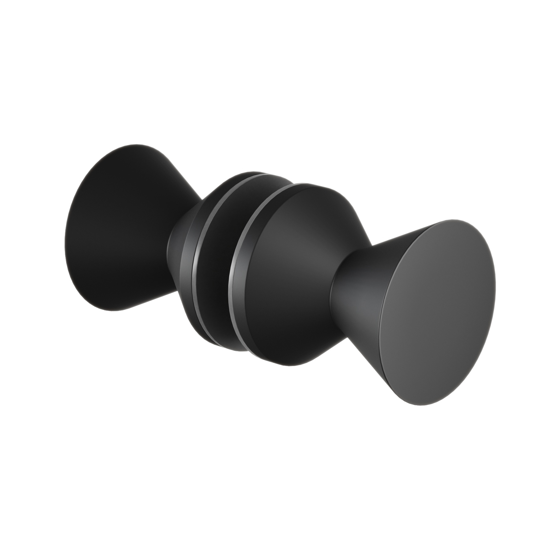 Griff | konische Form | Schwarz Matt