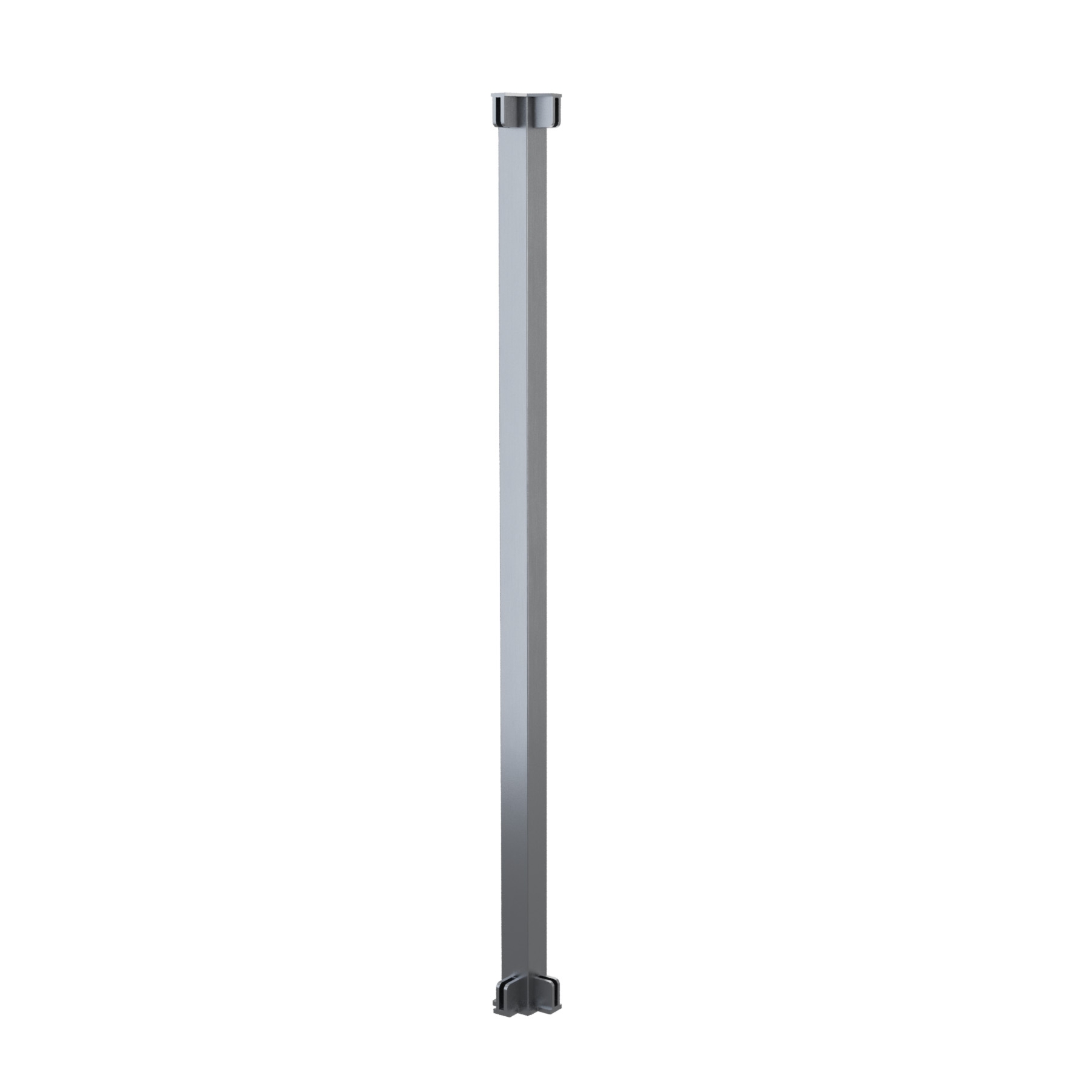 Eck-Pfosten System A 60x60 mm zum Einbetonieren