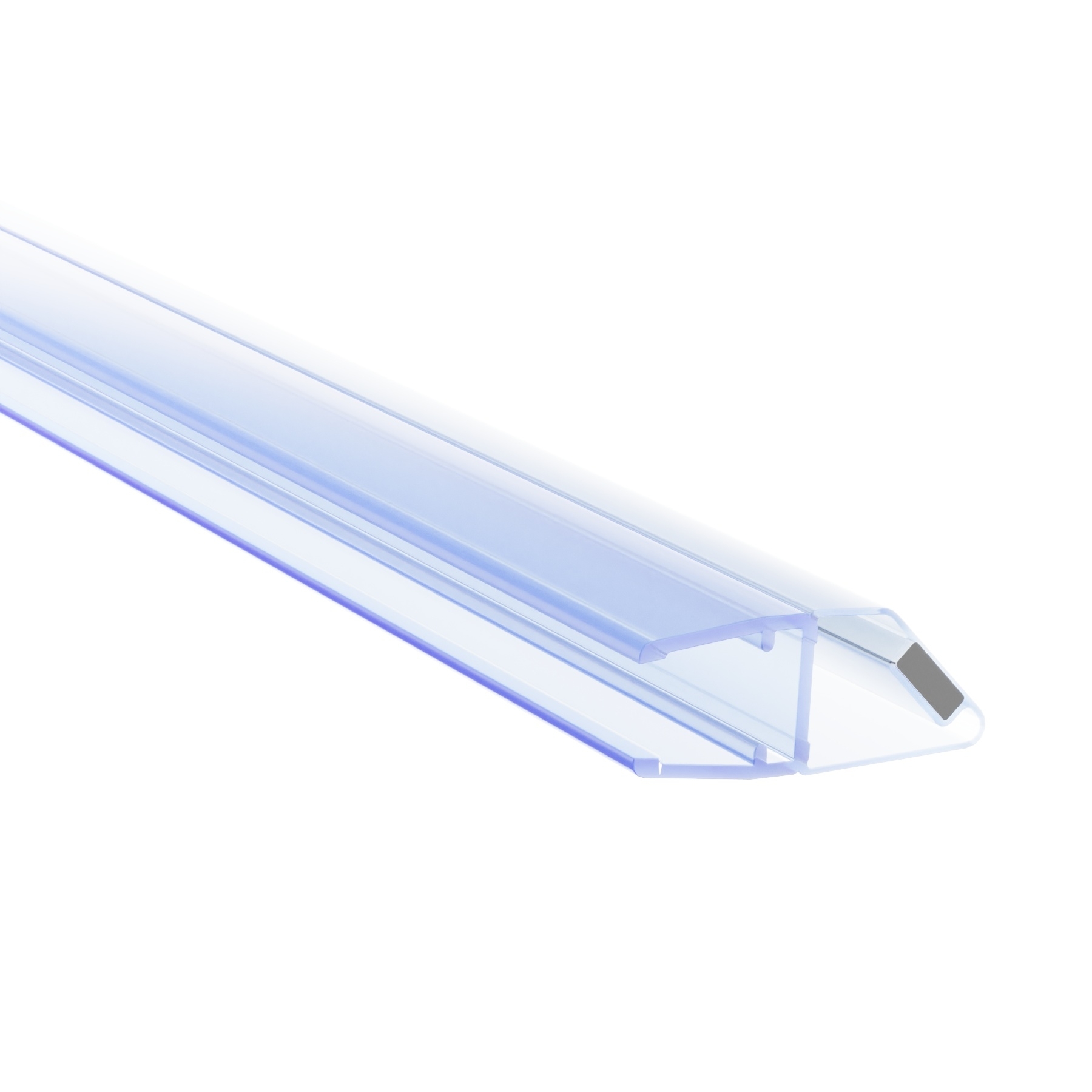 Magnetdichtung 90° für 8 mm Glas, Länge: 2500 mm
