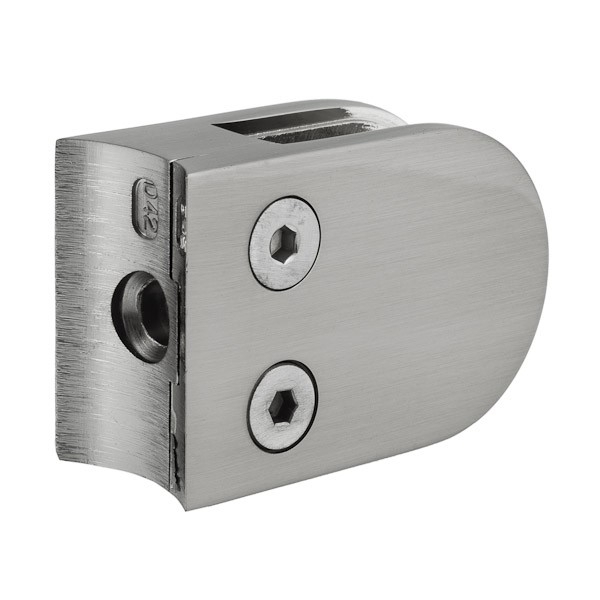 Runder Glashalter | runder Anschluss | 6 mm
