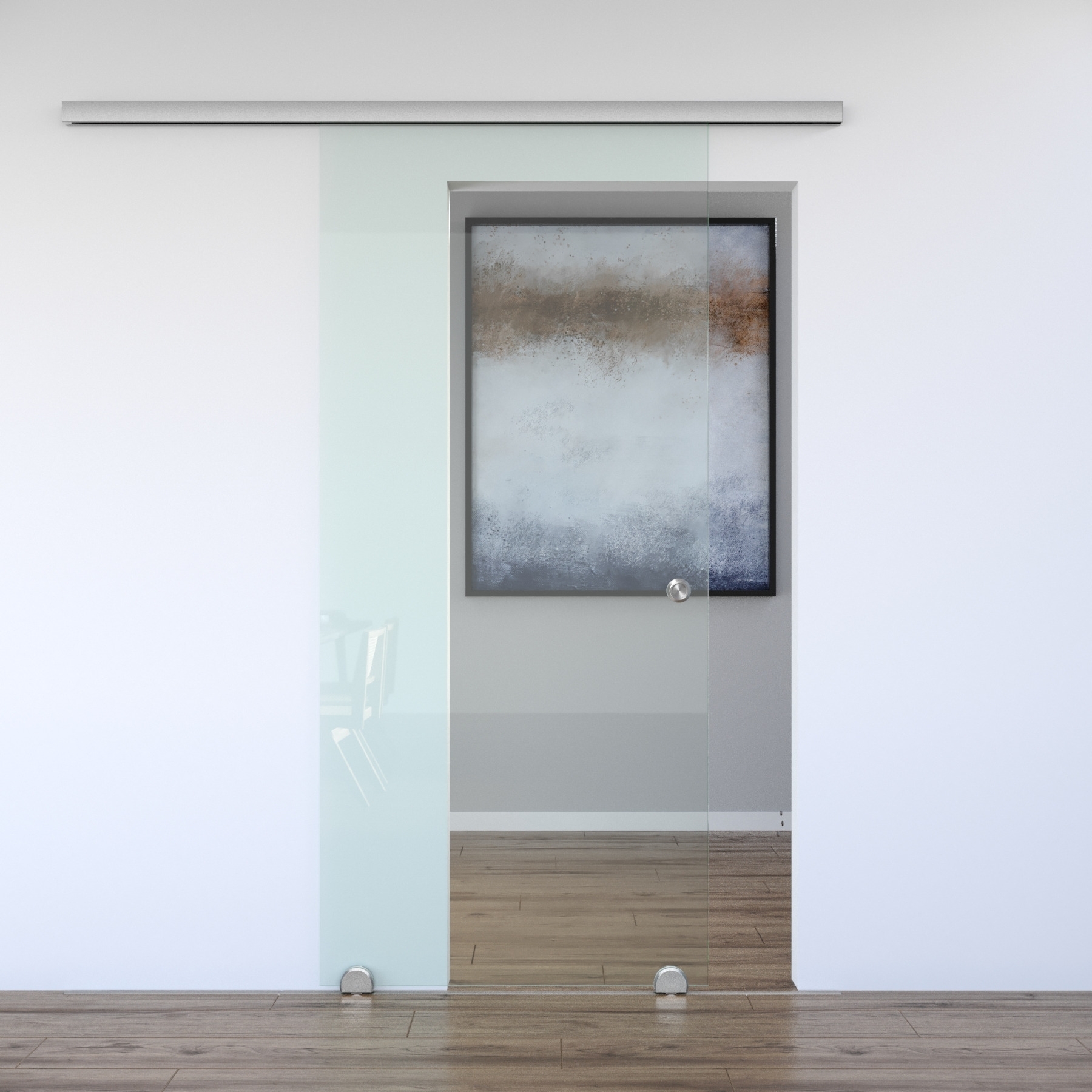 System mit Bodenführung | rundes Design