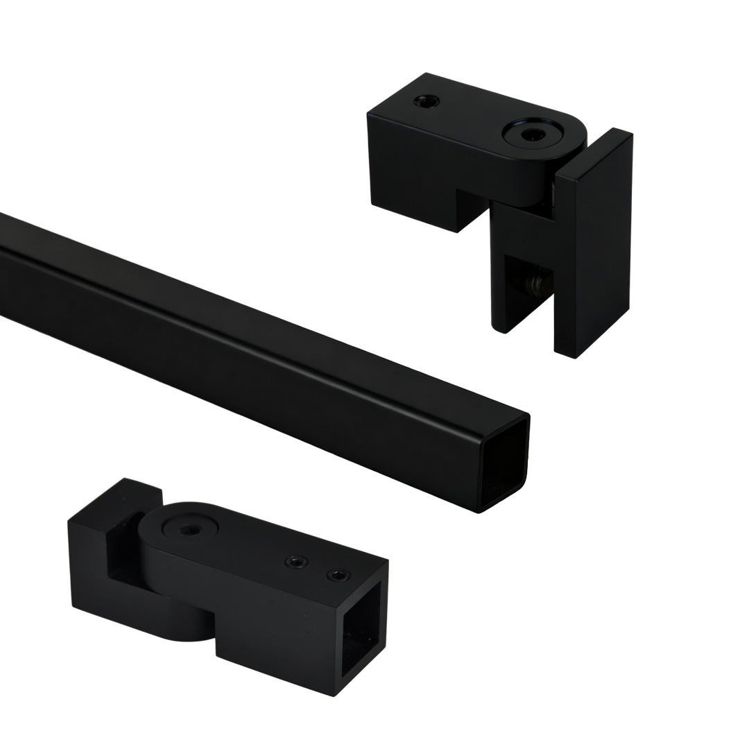 Stabilisierungs-Set | Schwarz Matt | Eckig