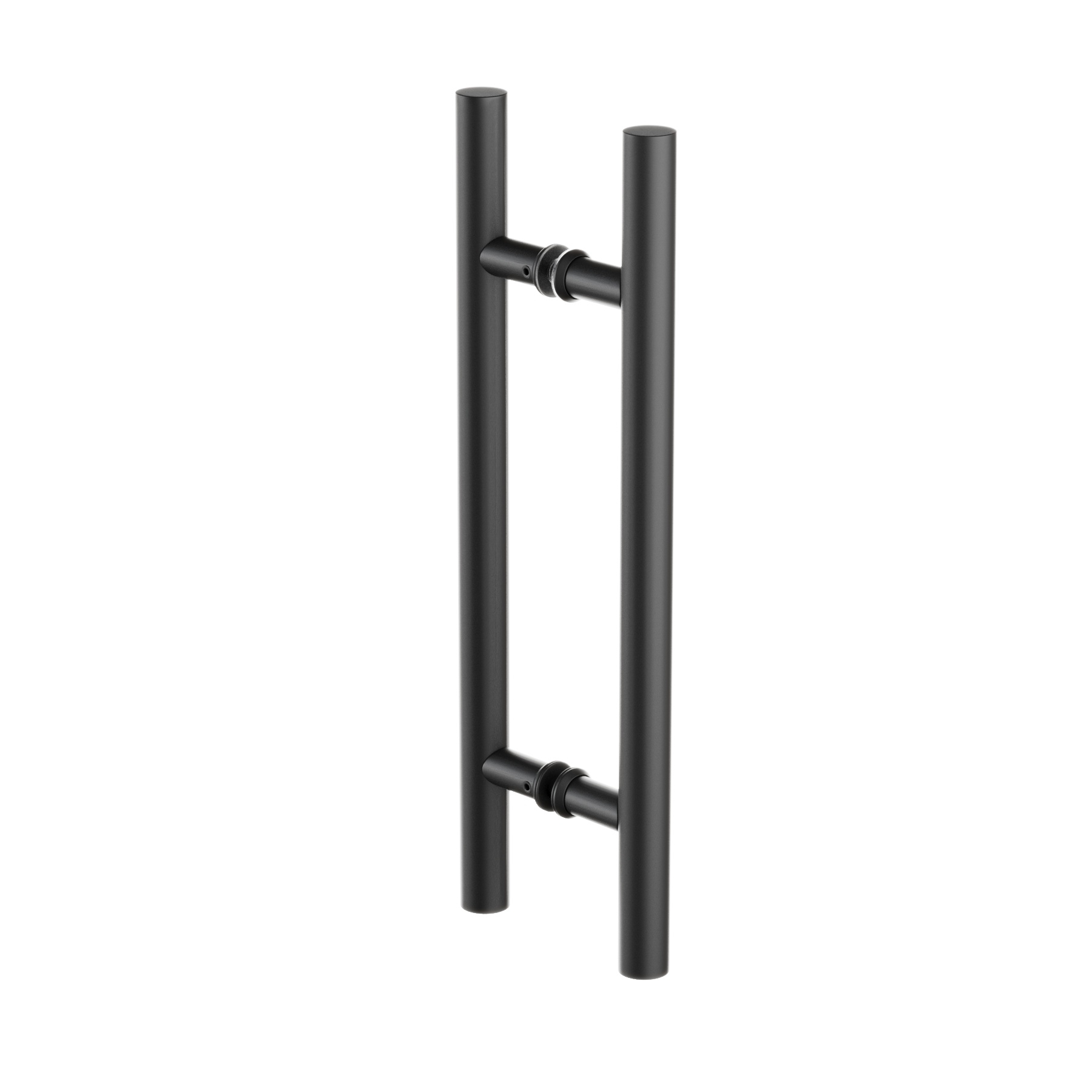 Griffstange rund | 400 mm | beidseitig | Schwarz Matt