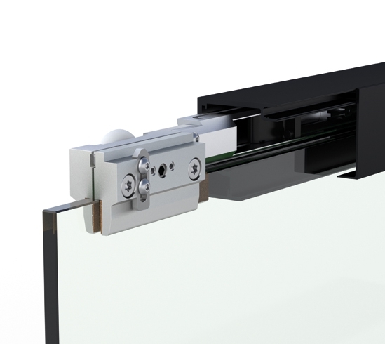 Schiebetürdusche - Nischenduschenset 1,2m Schwarz E6/C35