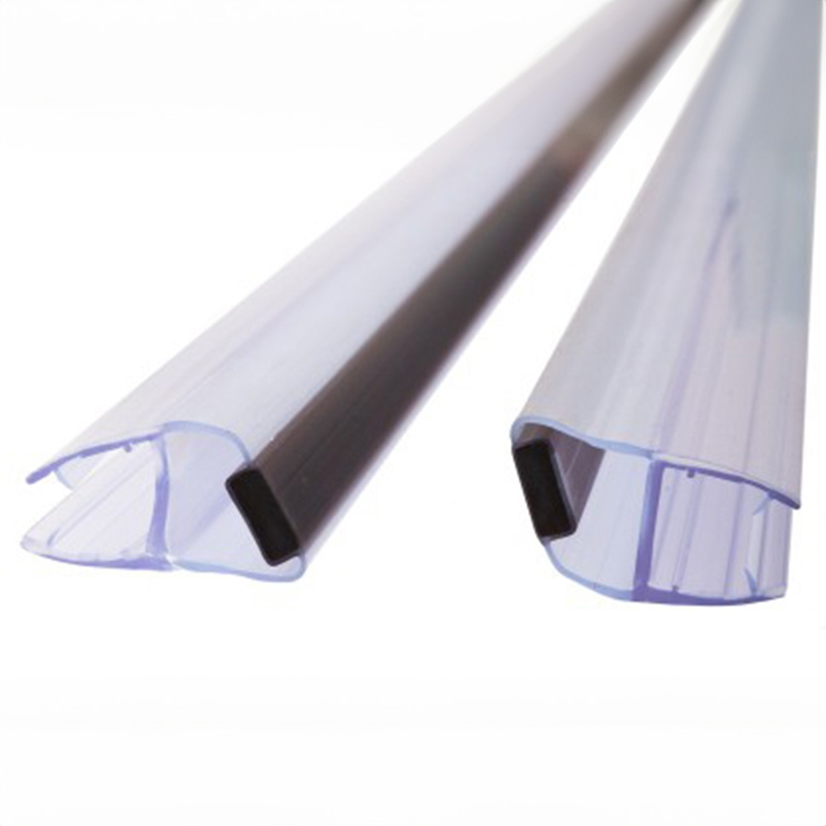 Magnetdichtung 135° Grad transparent  zum aufschieben 2500 mm