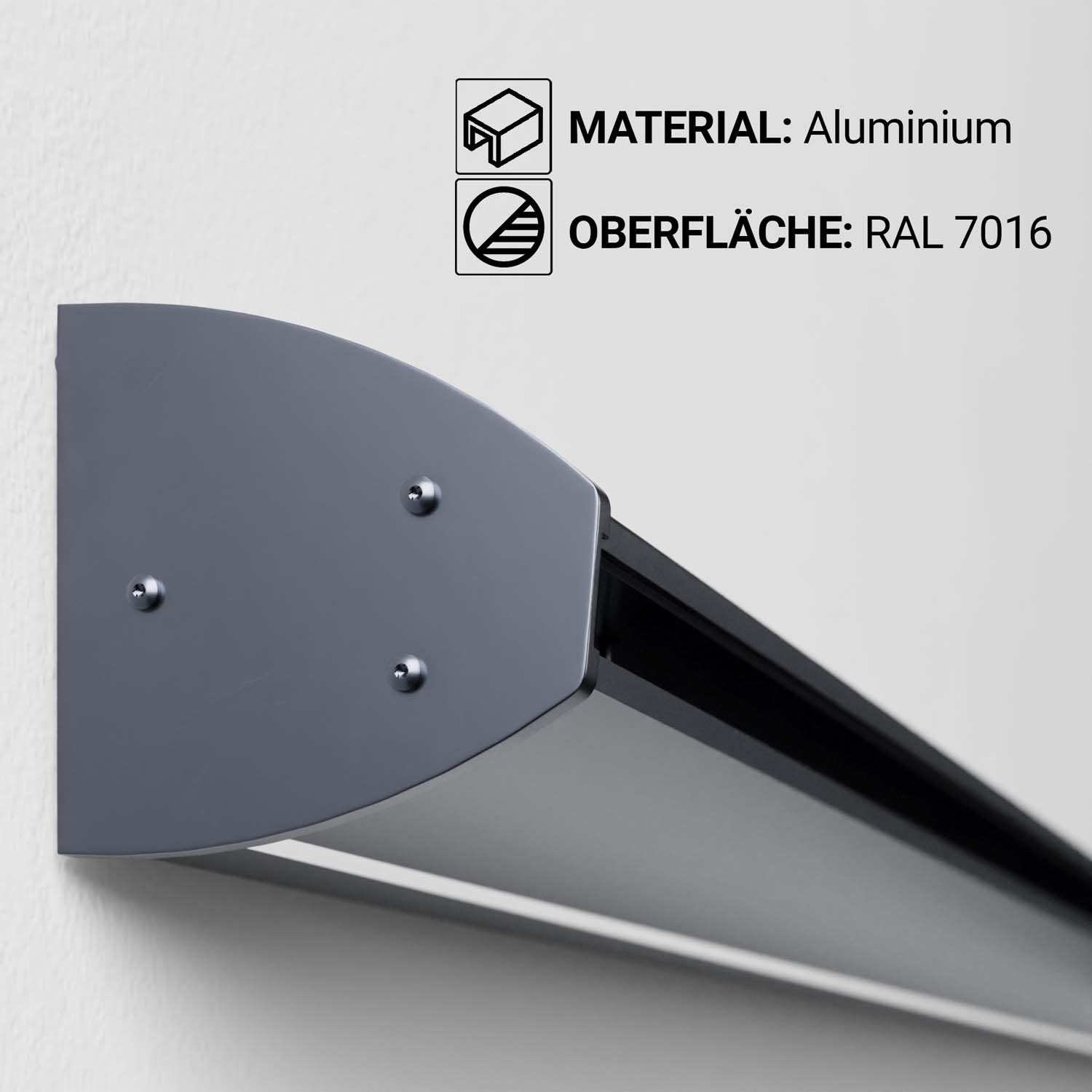Glasvordach DIY 200x100