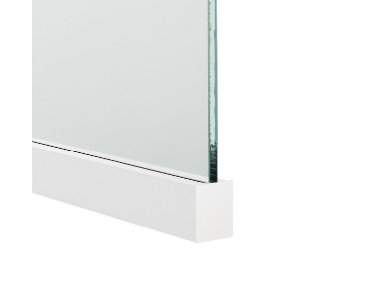 Profil für die Befestigung von Glas Trennwänden, Bild 2