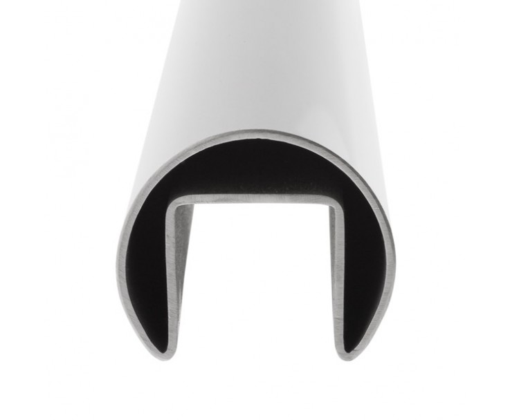 Stabiler Edelstahl Handlauf - 21,52 mm Glasstärke, Bild 2