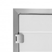 Laufschiene einflügelige Tür und Festteil - Aluminium eloxiert – ETG GmbH