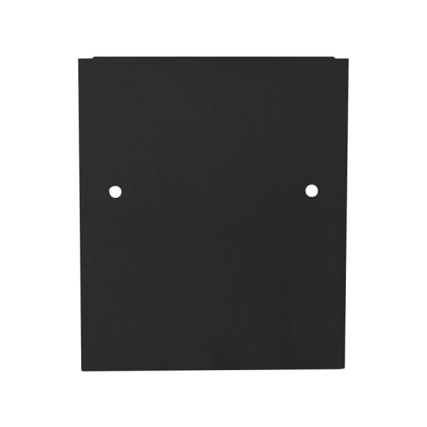 Endkappe für einen schönen Profilabschluss in schwarz