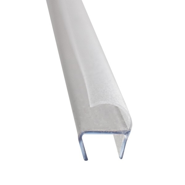 Schlauchdichtung offen transprarent  zum aufschieben 2500 mm