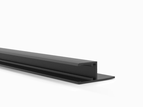 Lippendichtung schwarz zum aufschieben 2250 mm